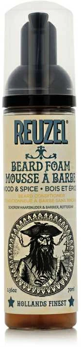 Barzdos kondicionierius -putos Reuzel Beard Foam Wood & Spice, 70 ml