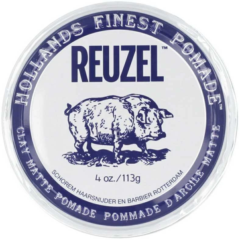 Plaukų formavimo molis Reuzel Hollands Finest Pomade Clay Matte Pomade, 113 g