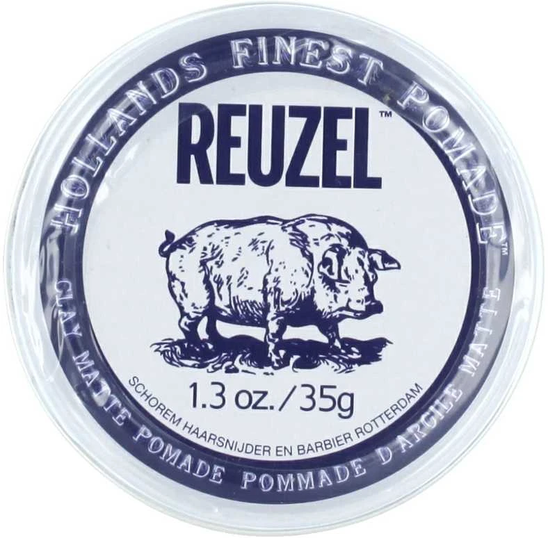 Plaukų formavimo molis Reuzel Hollands Finest Pomade Clay Matte Pomade, 35 g