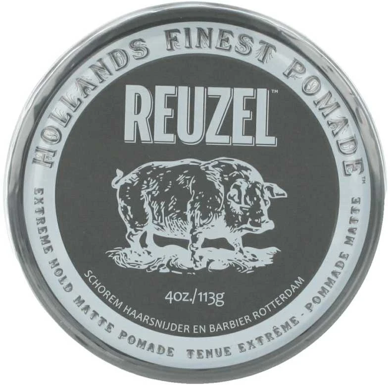 Plaukų formavimo vaškas Reuzel Extreme Hold Matte Pomade - Pomada plaukams, 113g