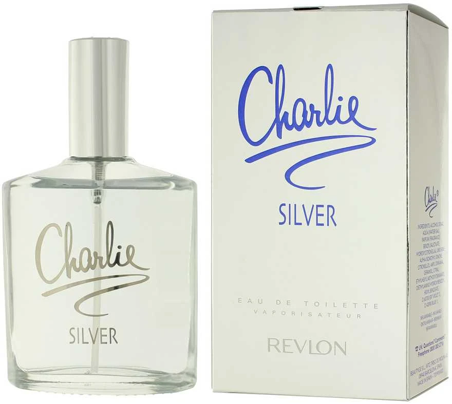 Revlon Charlie Sidabrinis tualetinis vanduo su purškikliu 100ml