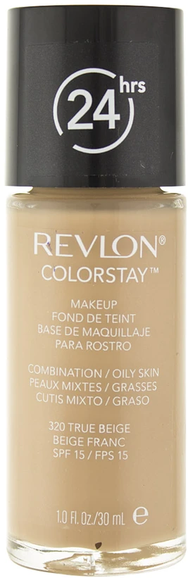 Revlon Colorstay Combination Oily Skin Makeup makiažo pagrindas mišriai / riebiai odai, atspalvis: 320 True rusvai gelsvas, 30 ml