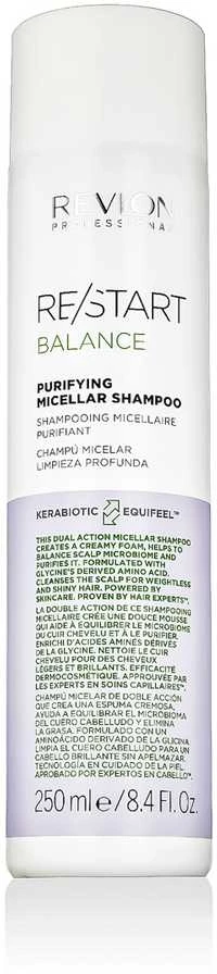 "Revlon Re-Start Balance" valomasis micelinis šampūnas 250ml