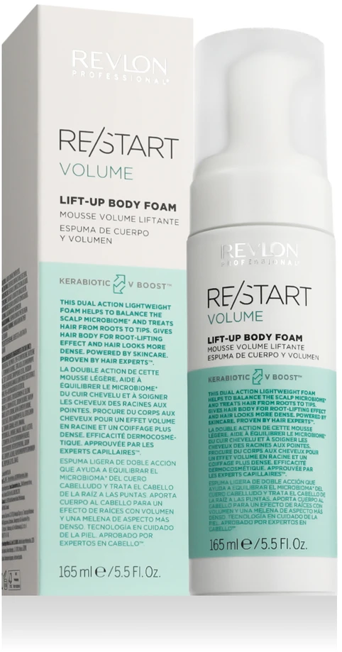 Revlon Re-Start Volume Lift-Up plaukų putos ploniem plaukam 165ml