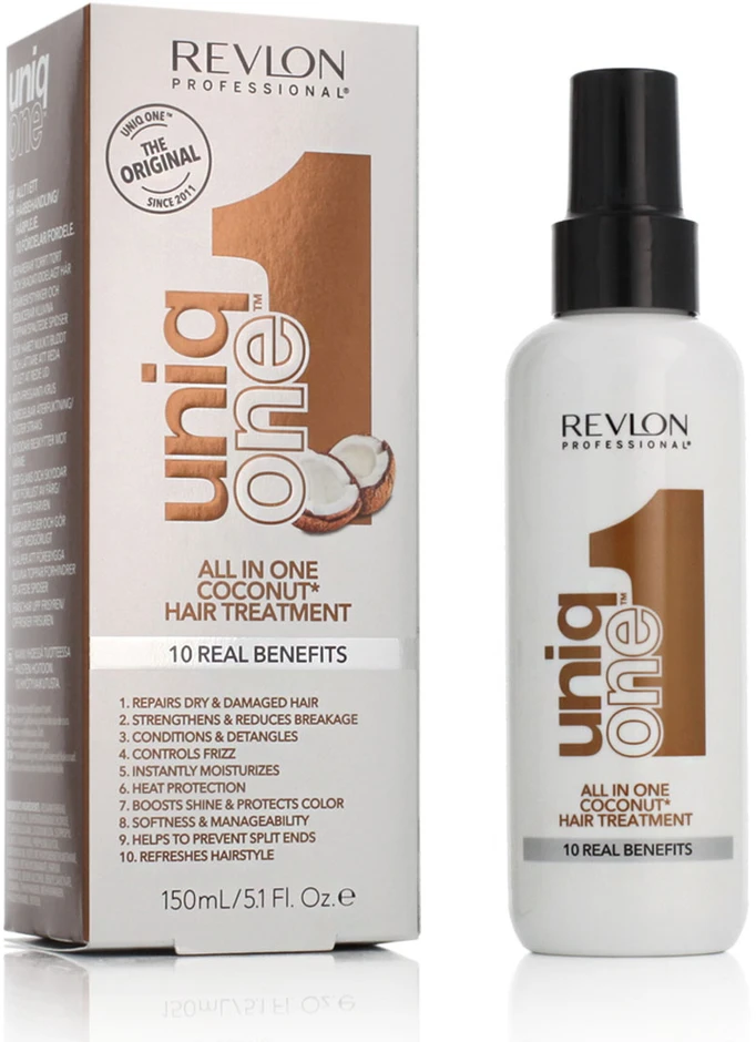 "Revlon Uniq One All In One Coconut" plaukų priežiūros purškiklis 150ml