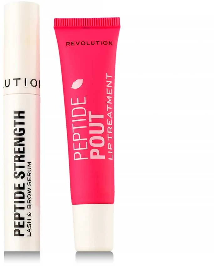Makeup Revolution London Peptide Power Lash & Lip Duo Blakstienos priežiūra