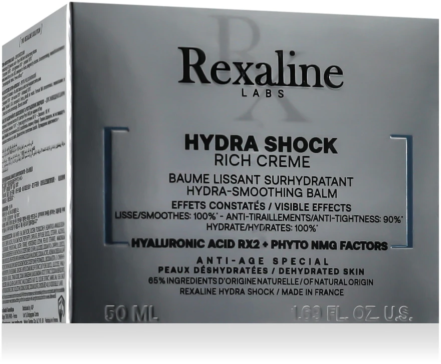 "Rexaline 3D Hydra-Dose Rich Hyper-hydrating Rejuvenating Kreminis" atnaujinantis kremas 50ml