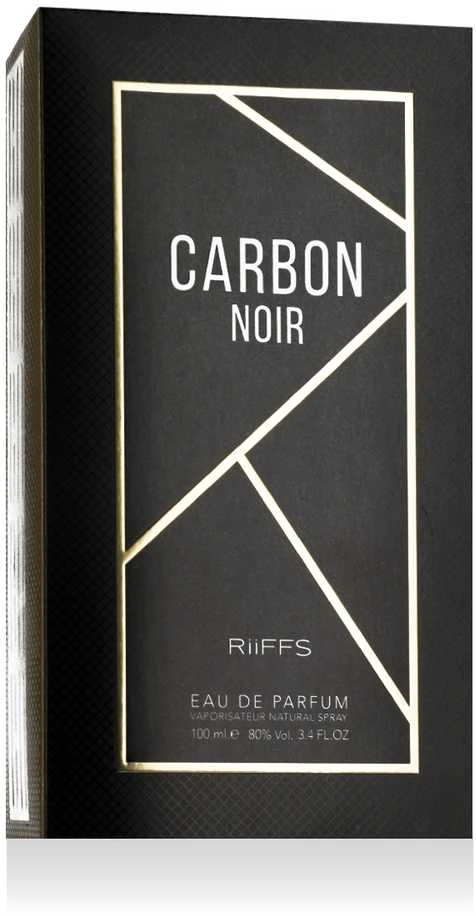 Riiffs Carbon Noir EDP parfumuotas vanduo vyrams, 100 ml