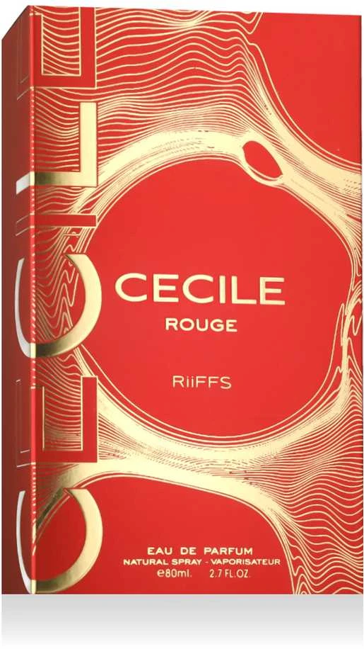 Riiffs Cecile Rouge EDP parfumuotas vanduo moterims, 80 ml