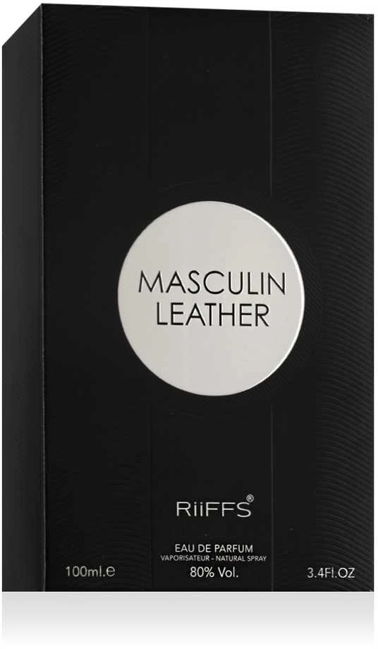 Riiffs Masculin Leather EDP parfumuotas vanduo vyrams, 100 ml