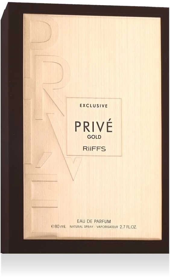 Riiffs Exclusive Prive Gold EDP parfumuotas vanduo vyrams, 80 ml
