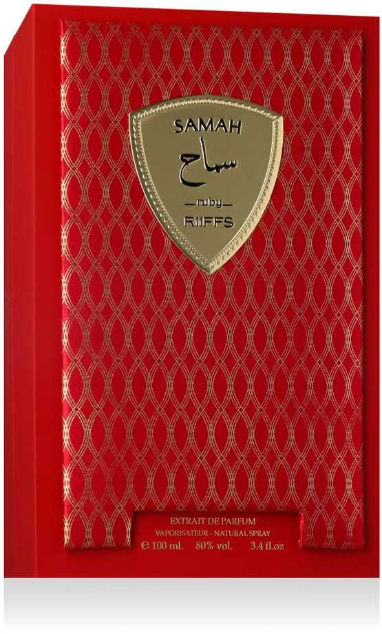 Riiffs Samah Raudona EDP parfumuotas vanduo moterims, 100 ml