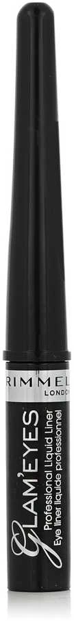 Rimmel London Glam Eyes Profesional Liquid Liner skystas akių pravedimas 001