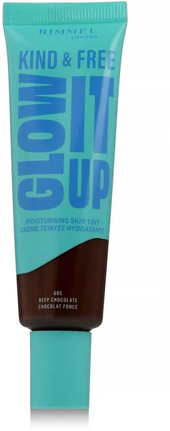 „Rimmel London Kind & Free Glow It Up“ drėkinamasis odos atspalvio makiažo pagrindas