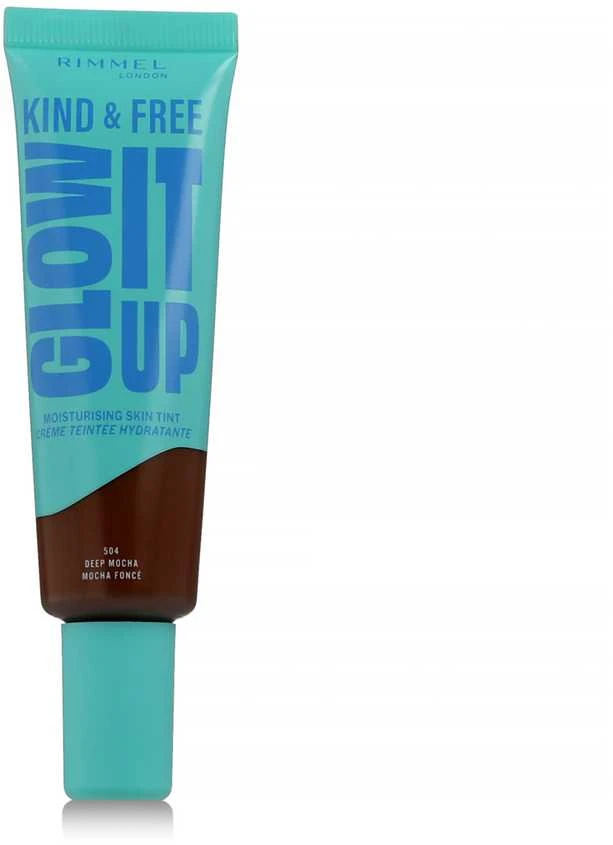 „Rimmel London Kind & Free Glow It Up“ drėkinamasis odos atspalvio makiažo pagrindas