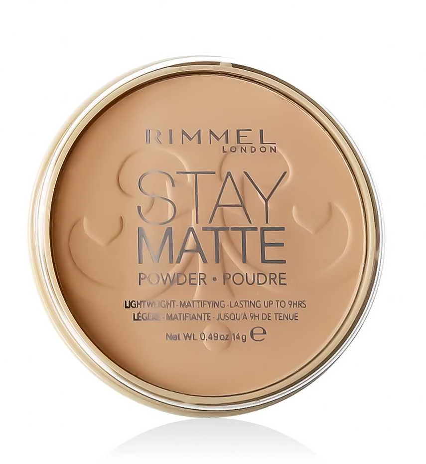 "Rimmel London Stay Matte" ilgai išliekanti presuota pudra 006