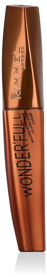 "Rimmel London Wonderfull With Argan" blakstienų tušas 001 Juodas