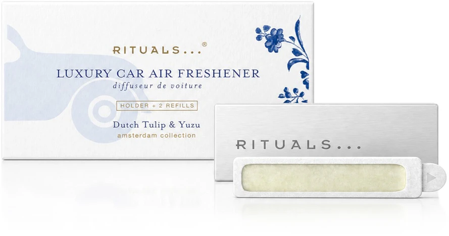 Tulip Rituals Amsterdam Collection Car Air Freshener oro gaiviklis automobiliui, 2 x 3 g