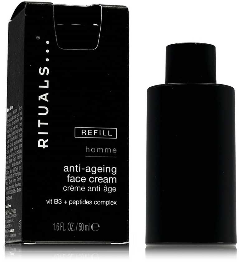 Rituals Homme Refill Anti-ageing Kreminis jauninamojo kremo papildymas, 50 ml