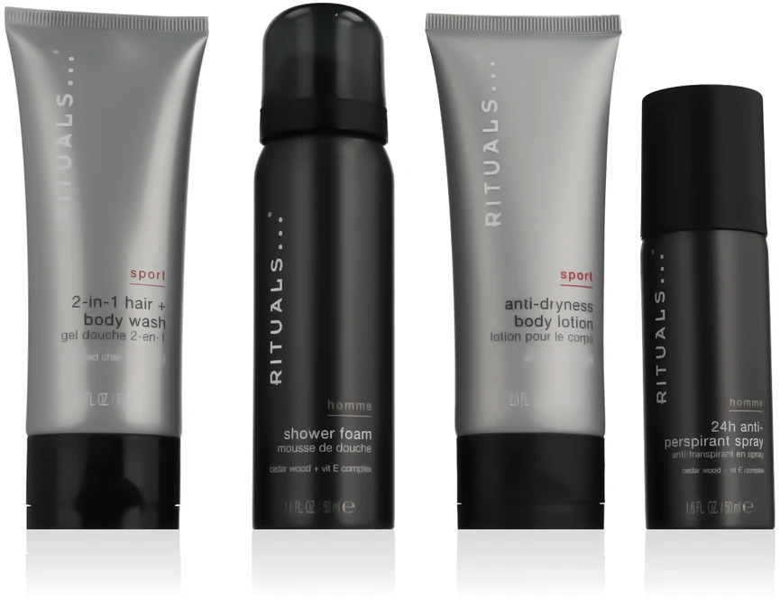 Rituals Homme Men's Care Set kūno priežiūros priemonių rinkinys vyrams