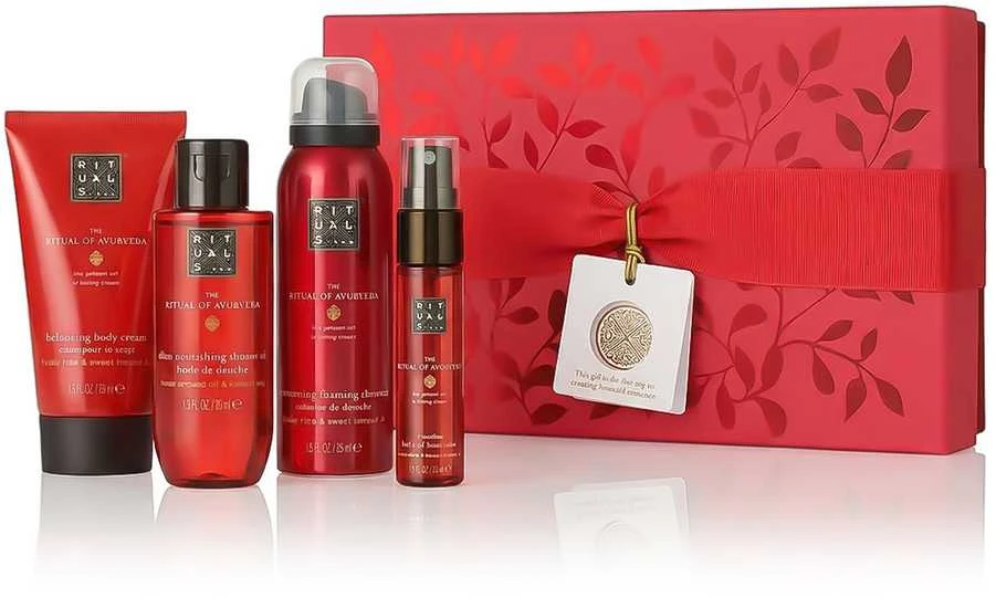 Rituals The Ritual Of Ayurveda Travel Exclusives 2025 kūno priežiūros rinkinys