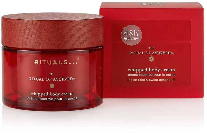Rituals The Ritual Of Ayurveda Whipped Body Kremas plaktas kūno kremas, 220 ml