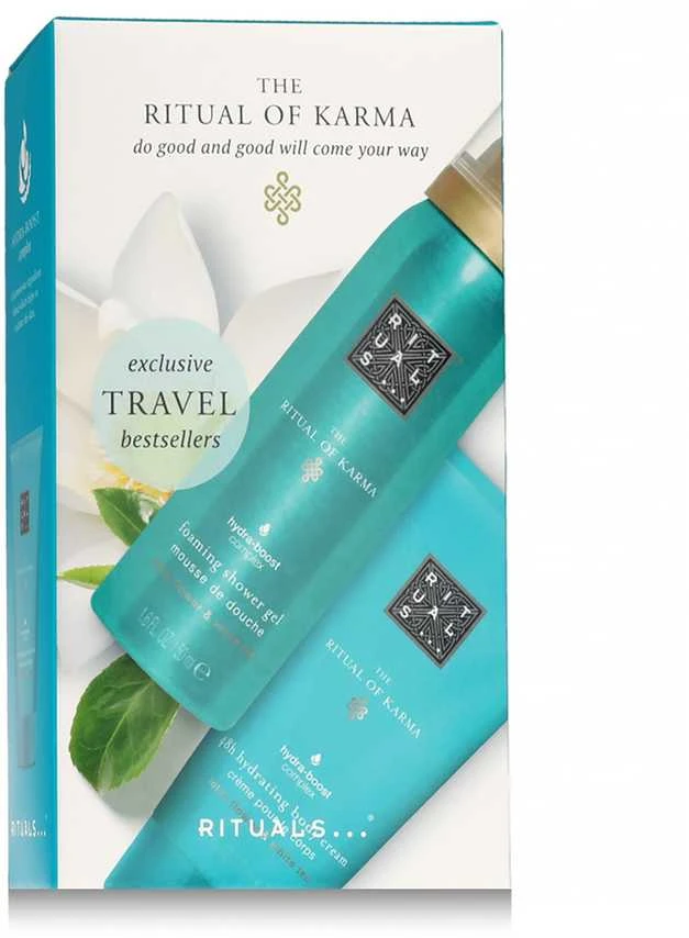 Rituals The Ritual Of Karma Giftset kelioninis kūno priežiūros rinkinys