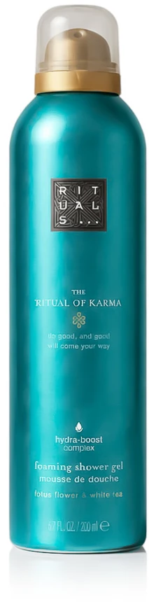 Rituals The Ritual Of Karma Foaming Dušo želė putojantysis dušo gelis, 200 ml