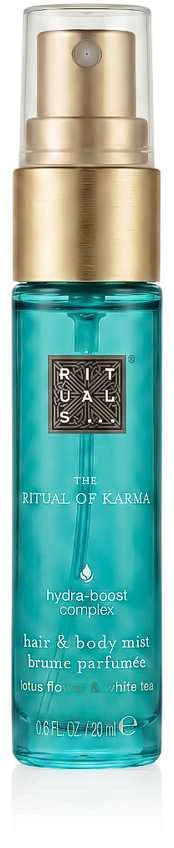 Rituals The Ritual Of Karma Hair And Body Mist Travel plaukų ir kūno dulksna, 20 ml