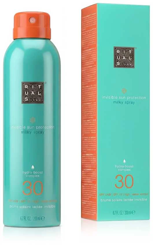Rituals The Ritual of Karma Apsauga nuo saulės Milky Purškiklis purškiamas apsauginis pienelis nuo saulės SPF 30, 50 ml