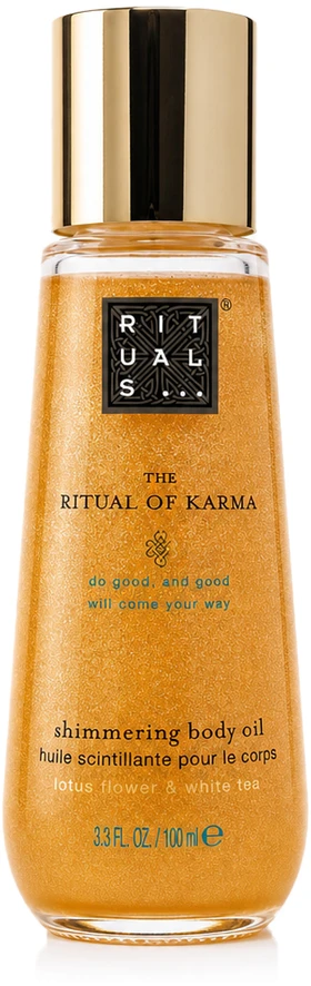 „Rituals Karma“ žvilgantis kūno aliejus, 100 ml