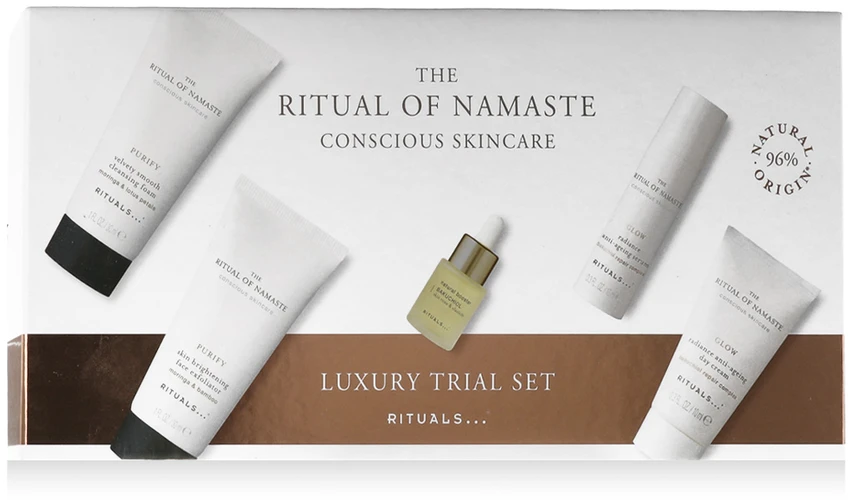 Rituals The Ritual Of Namaste Luxury Trial Set veido odos priežiūros priemonių rinkinys
