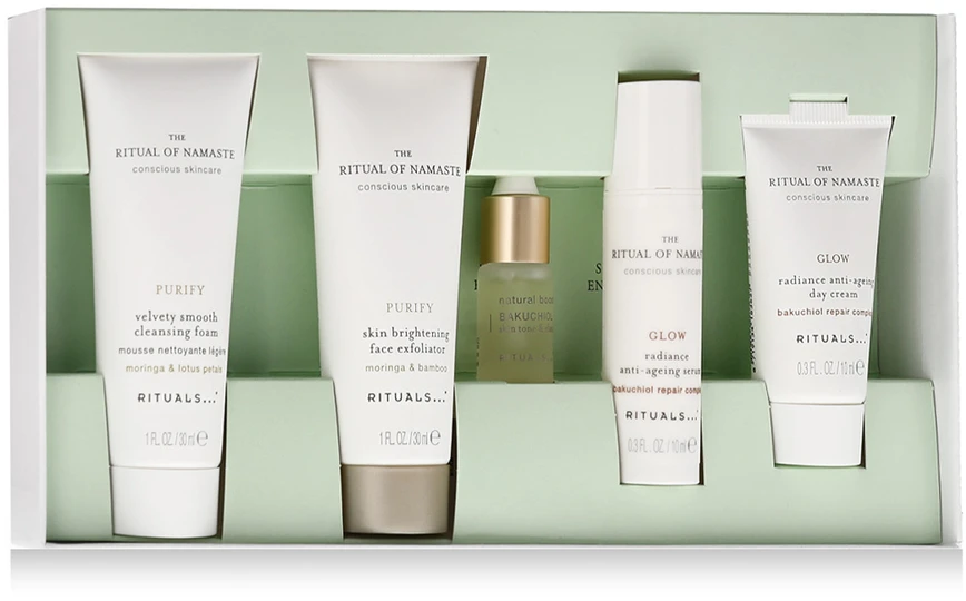 Rituals The Ritual Of Namaste Luxury Trial Set veido odos priežiūros priemonių rinkinys