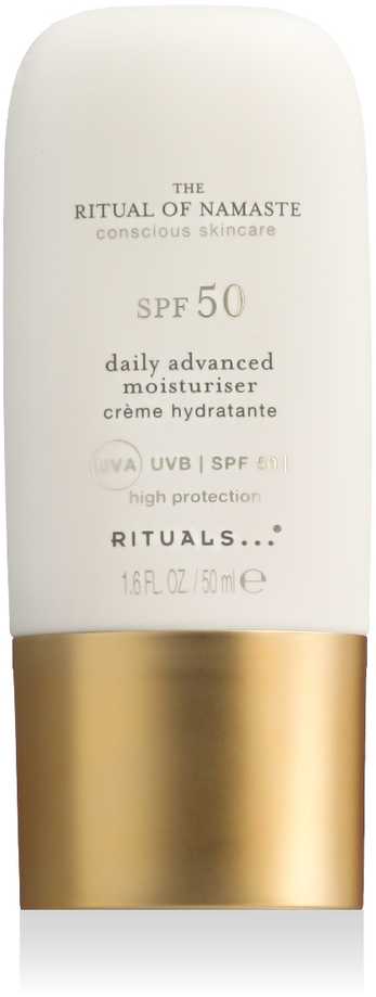 Rituals The Ritual Of Namaste Daily Advanced Moisturiser SPF 50 drėkinamasis veido kremas, 50 ml