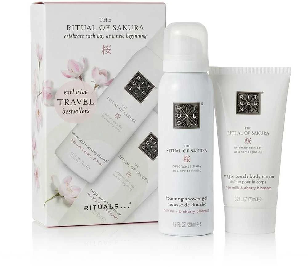 Rituals The Ritual Of Sakura Exclusive Travel Set kelioninis kūno priežiūros rinkinys