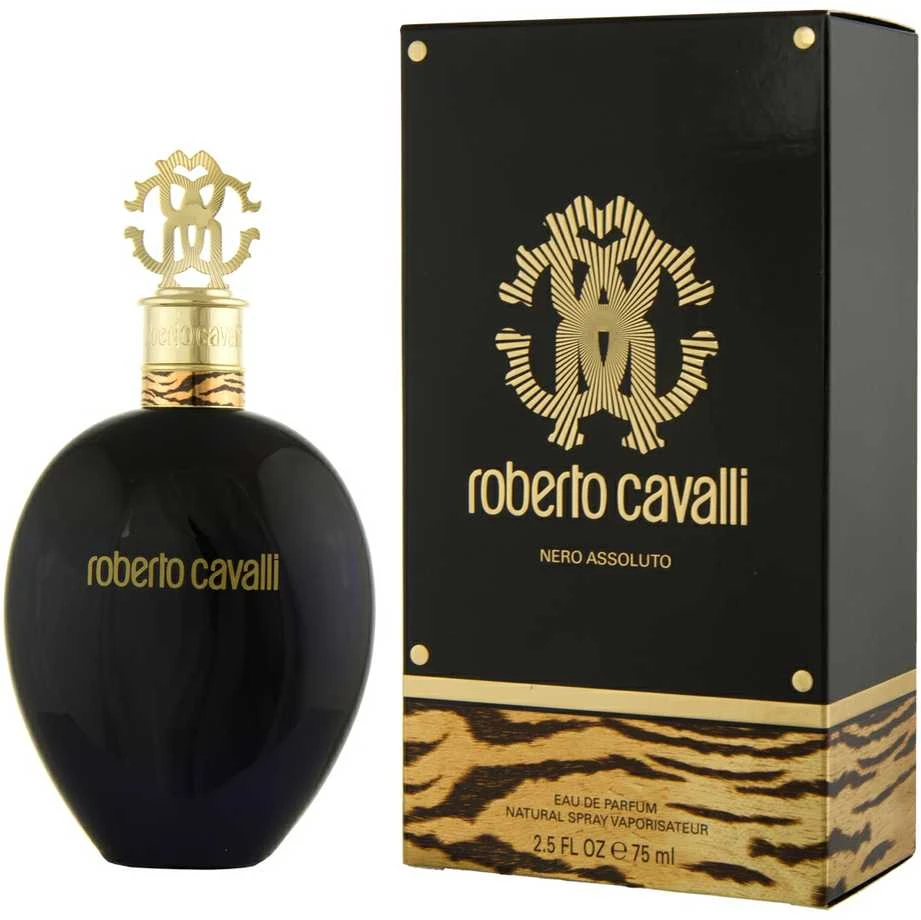Roberto Cavalli Nero Assoluto EDP parfumuotas vanduo moterims, 75 ml