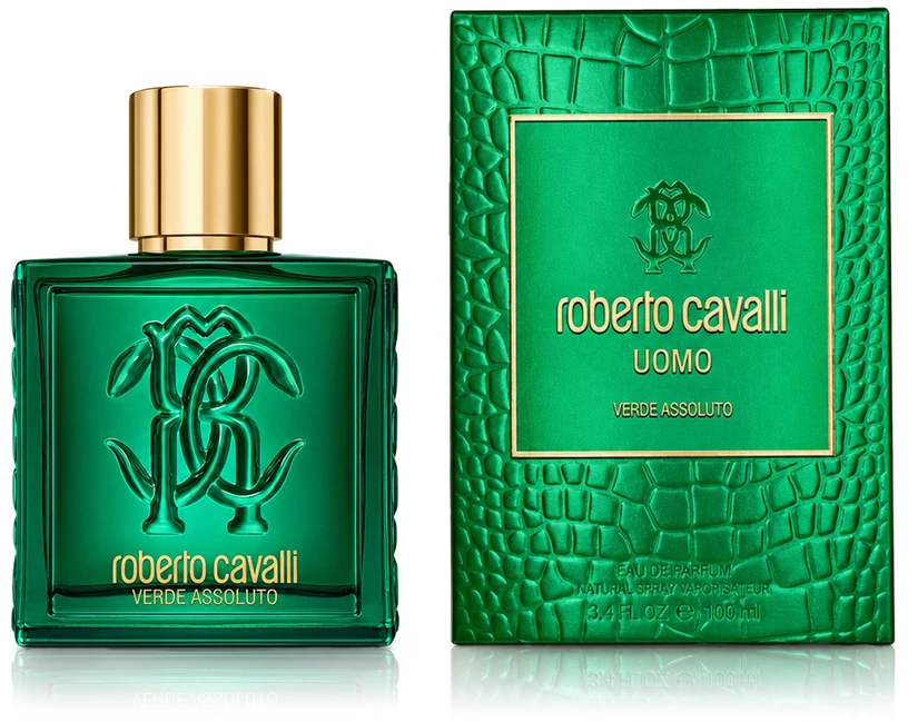 Roberto Cavalli Rc Uomo Verde Assoluto EDP, 100 ml
