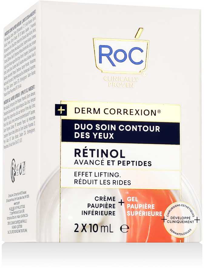 ROC Derm Correxion Dual Paakių kremas paakių kremas nuo raukšlių , 20 ml