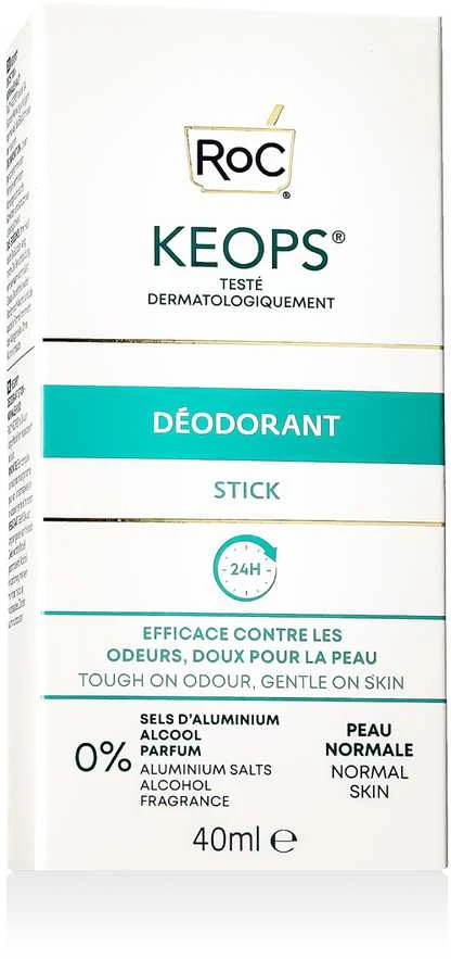ROC Keops pieštukinis dezodorantas, 40 ml pakuotė
