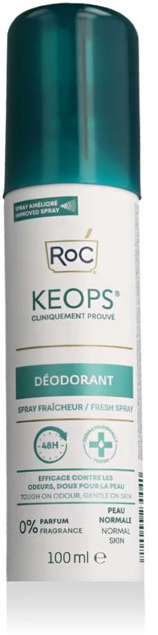 ROC Keops gaivinamasis purškiamas dezodorantas 100 ml