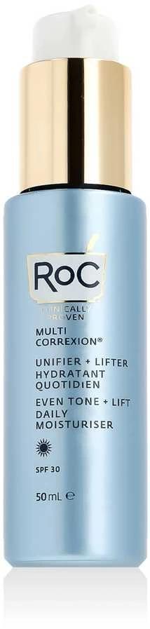 RoC Multi Correxion Even Tone Lift Daily Moisturiser SPF 30 dieninis drėkinantis veido kremas, 50 ml