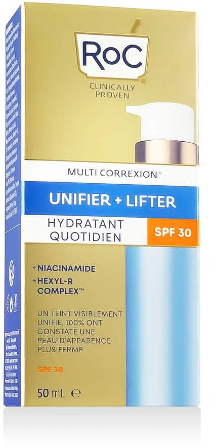 RoC Multi Correxion Even Tone Lift Daily Moisturiser SPF 30 dieninis drėkinantis veido kremas, 50 ml