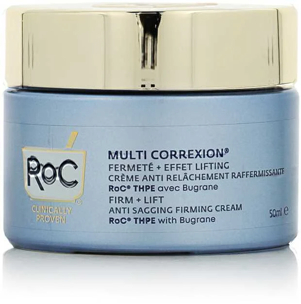 ROC Multi Correxion Anti-Sagging Firming Kreminis - Rich stangrinantis veido kremas, 50 ml
