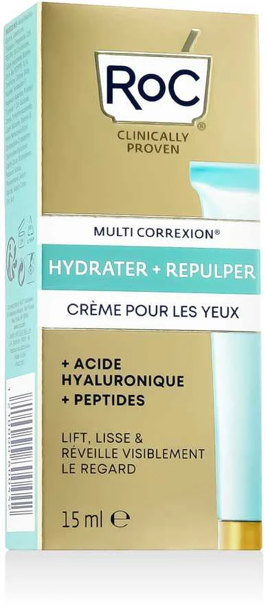 ROC Multi Correxion Hydrate & Plump Eye Gel Kreminis gelinis kremas paakiams, 15 ml