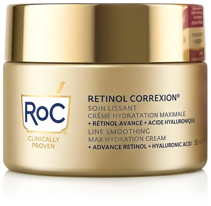 RoC Retinol Correxion Line Smoothing Max Hydration kreminis, 50 ml