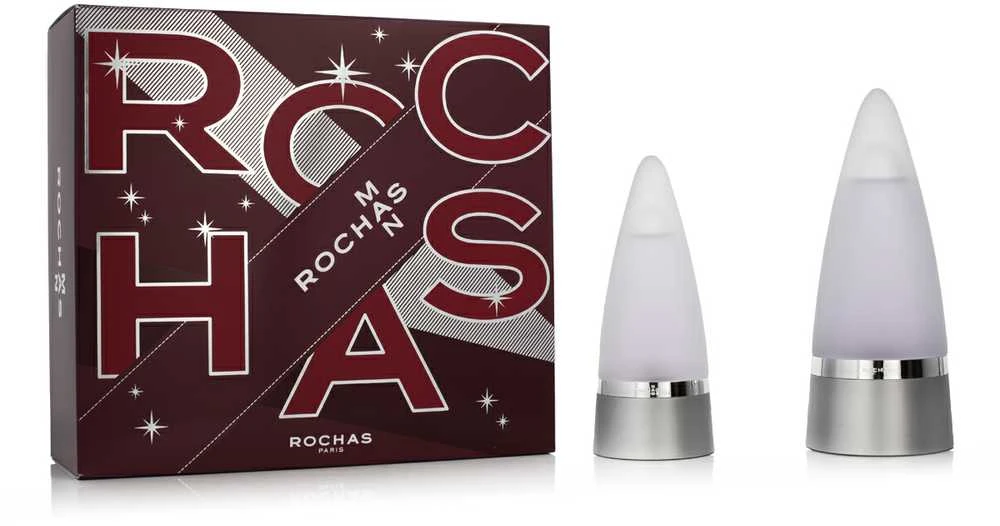 Rochas Man Eau De Toilette Purškiklis 100ml Kalėdinis rinkinys