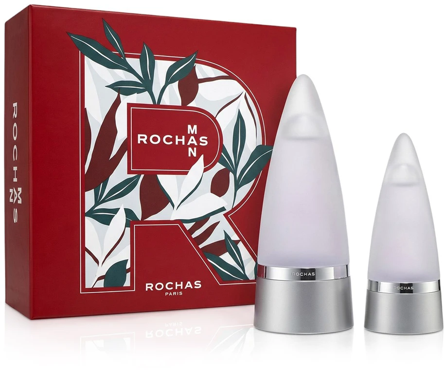 Set Rochas: Rochas Man Eau De Toilette For Men, 100 ml + Rochas Man Eau De Toilette For Men, 50 ml