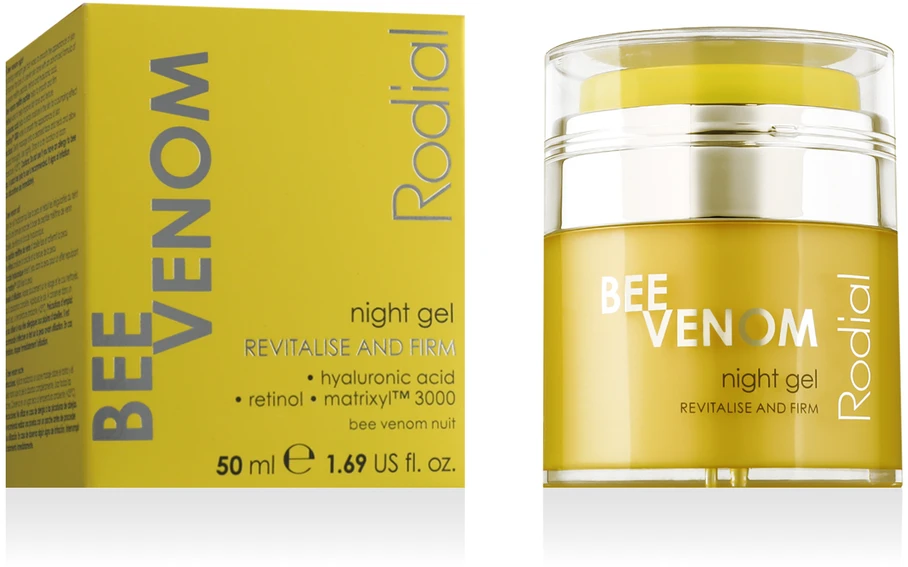 Rodial Bee Venom Night naktinis veido gelis, 50 ml