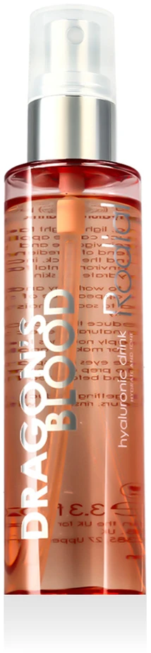 Rodial Dragon's Blood Hyaluronic Drink Face Mist daugiafunkcė drėkinanti priemonė veidui, 10 ml