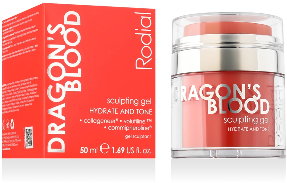 Rodial Dragon's Blood Sculpting Gel formuojantis veido gelis, 50 ml